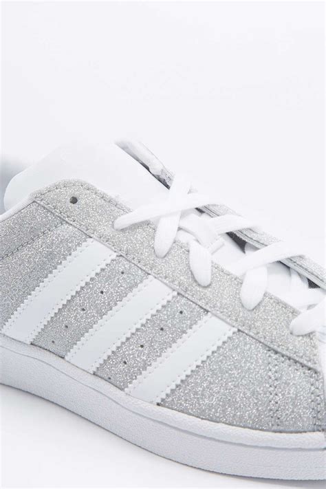 adidas schuhe glitzern|adidas metallic leather.